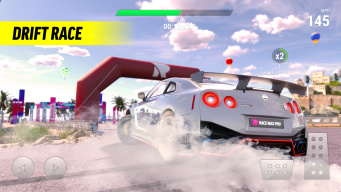 Race Max Pro - автомобиль игра APK screenshot