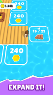 Raft Life - Build, Farm, Stack APK screenshot