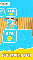 Raft Life - Build, Farm, Stack APK screenshot
