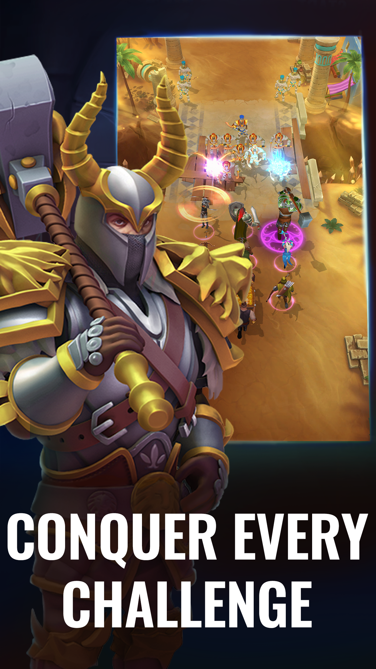 Raid & Rush - Heroes idle RPG screenshot