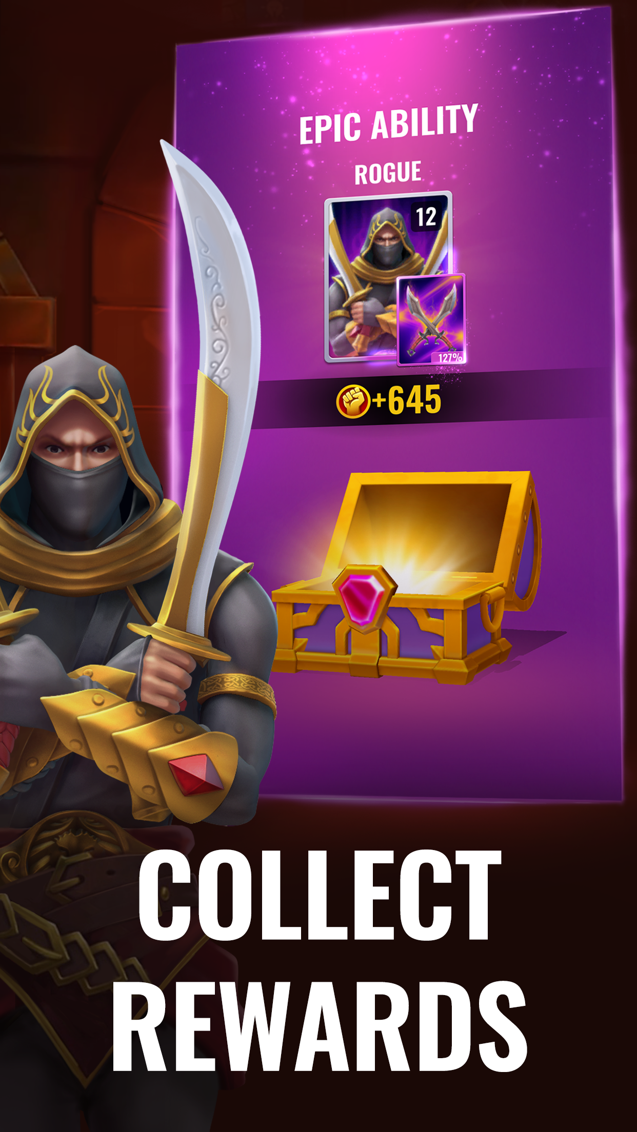 Raid & Rush - Heroes idle RPG screenshot