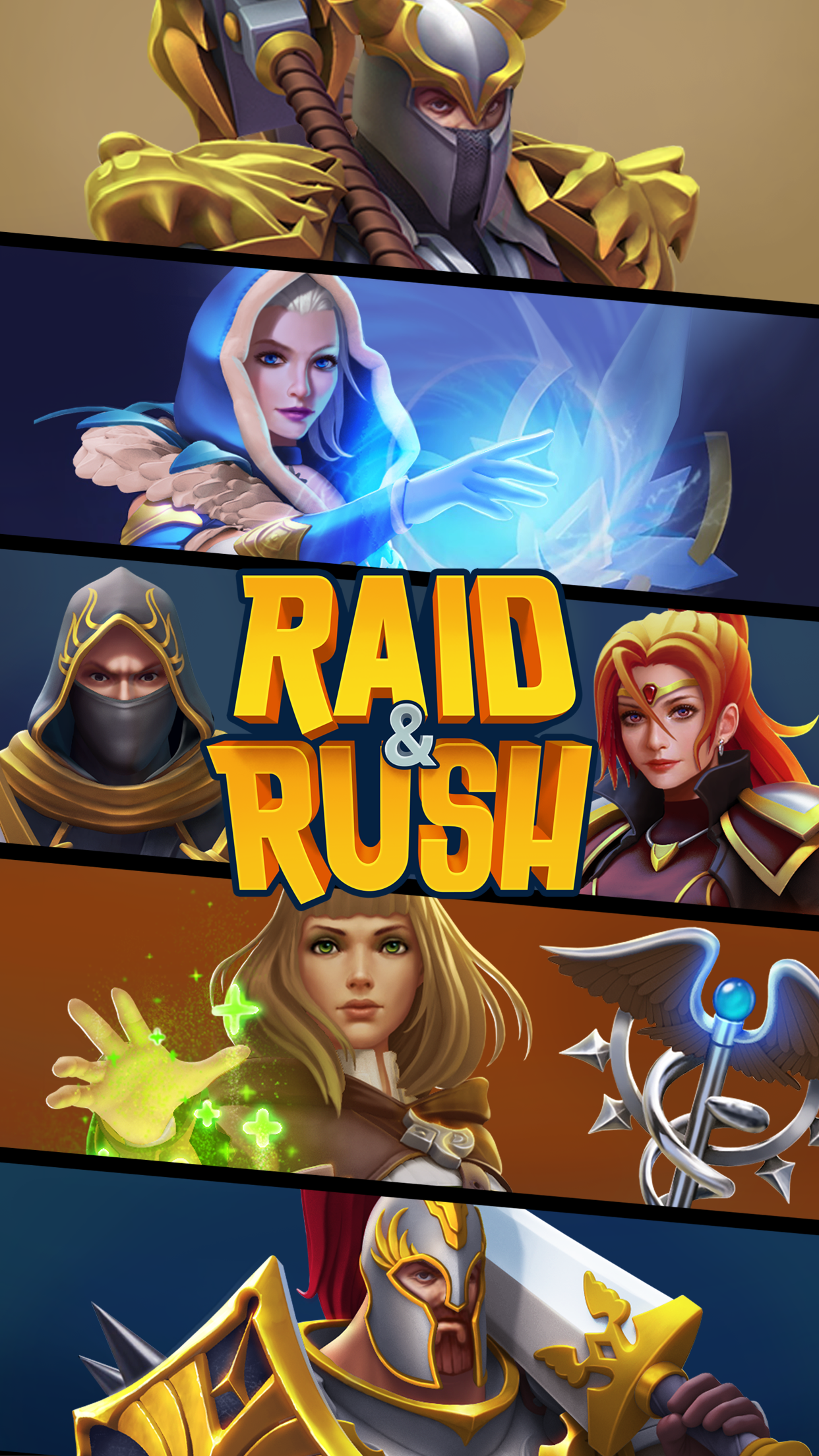 Raid & Rush - Heroes idle RPG screenshot