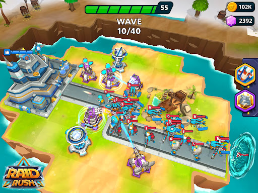 Raid Rush: Tower Defense TD 8