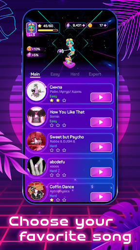 Rainbow Surfer: Duet Color APK screenshot