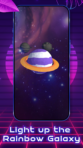 Rainbow Surfer: Duet Color APK screenshot