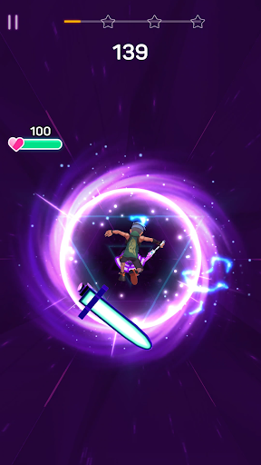 Rainbow Surfer: Duet Color APK screenshot