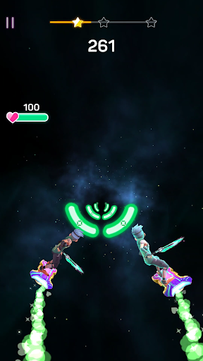 Rainbow Surfer: Duet Color APK screenshot