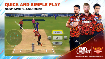 Real Cricket Swipe APK screenshot