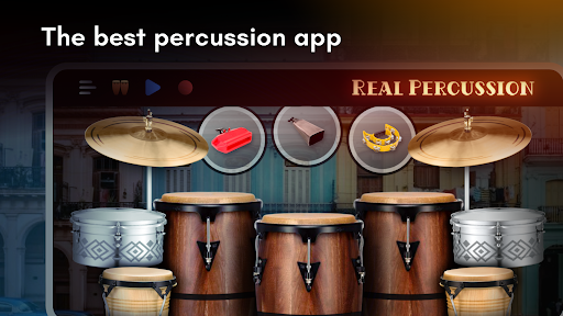 Real Percussion: drum set APK screenshot