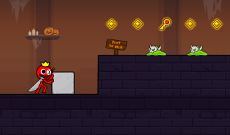 Red Stick Boy: Adventure Game APK screenshot