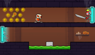 Red Stick Boy: Adventure Game APK screenshot
