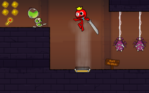 Red Stick Boy: Adventure Game APK screenshot