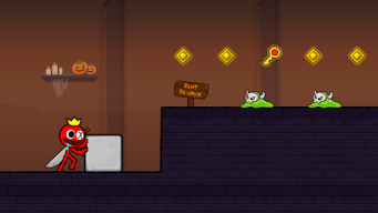 Red Stick Boy: Adventure Game APK screenshot