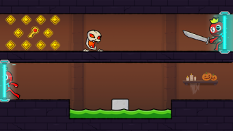 Red Stick Boy: Adventure Game APK screenshot