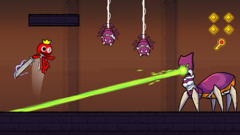 Red Stick Boy: Adventure Game APK screenshot
