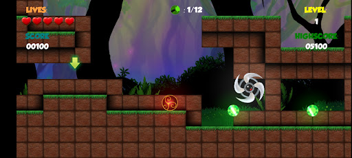Red the Ball 1 APK screenshot