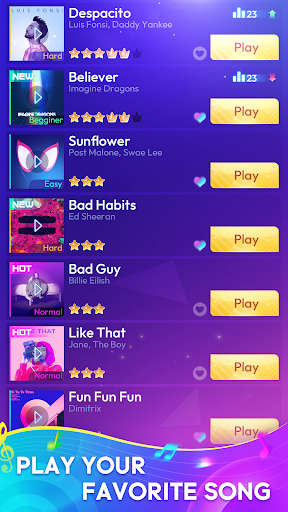 Rhythm Tiles : Piano Game APK 1
