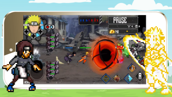 Rise of the Ninja : Dark War APK screenshot