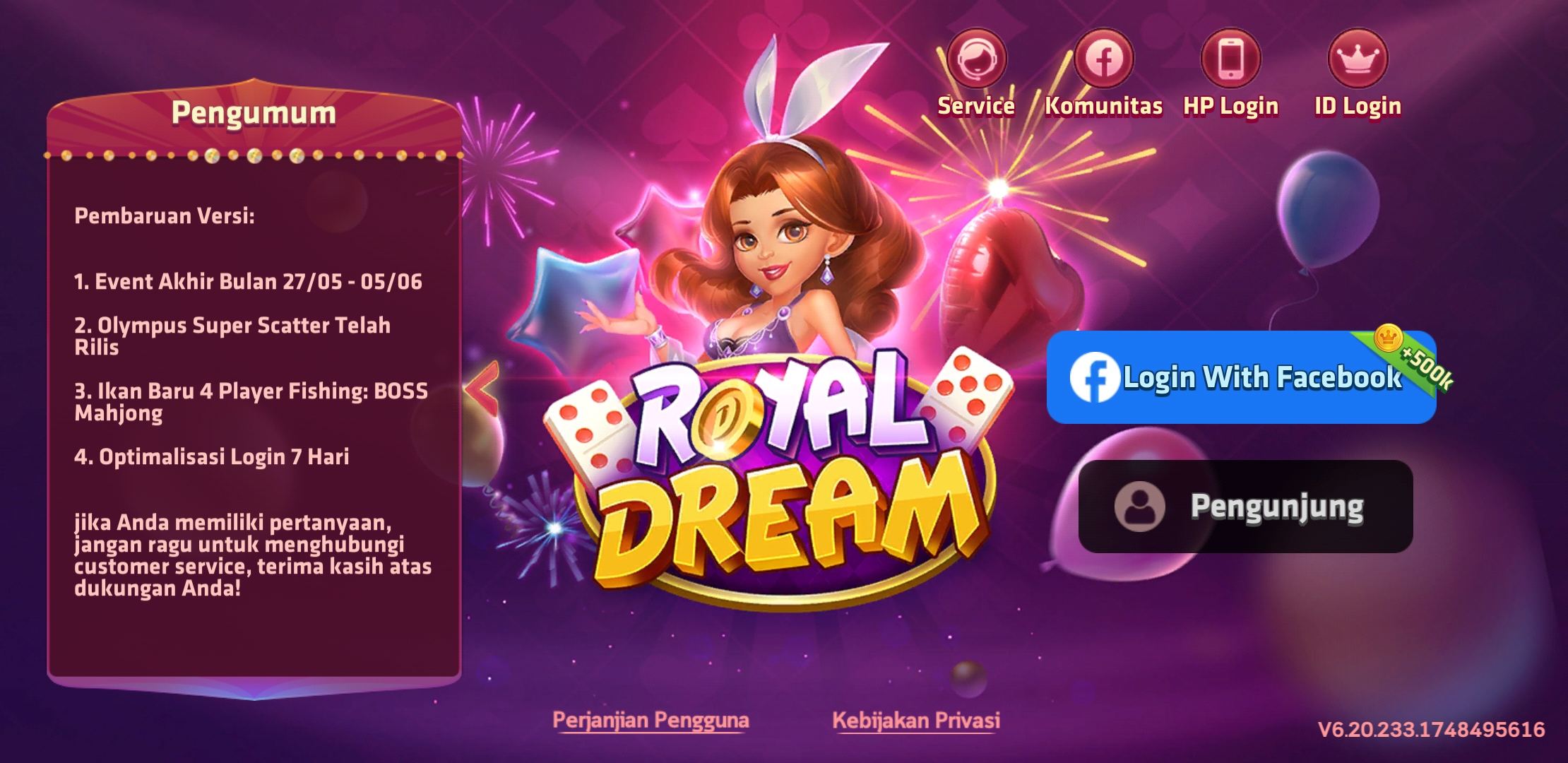 Royal Dream screenshot