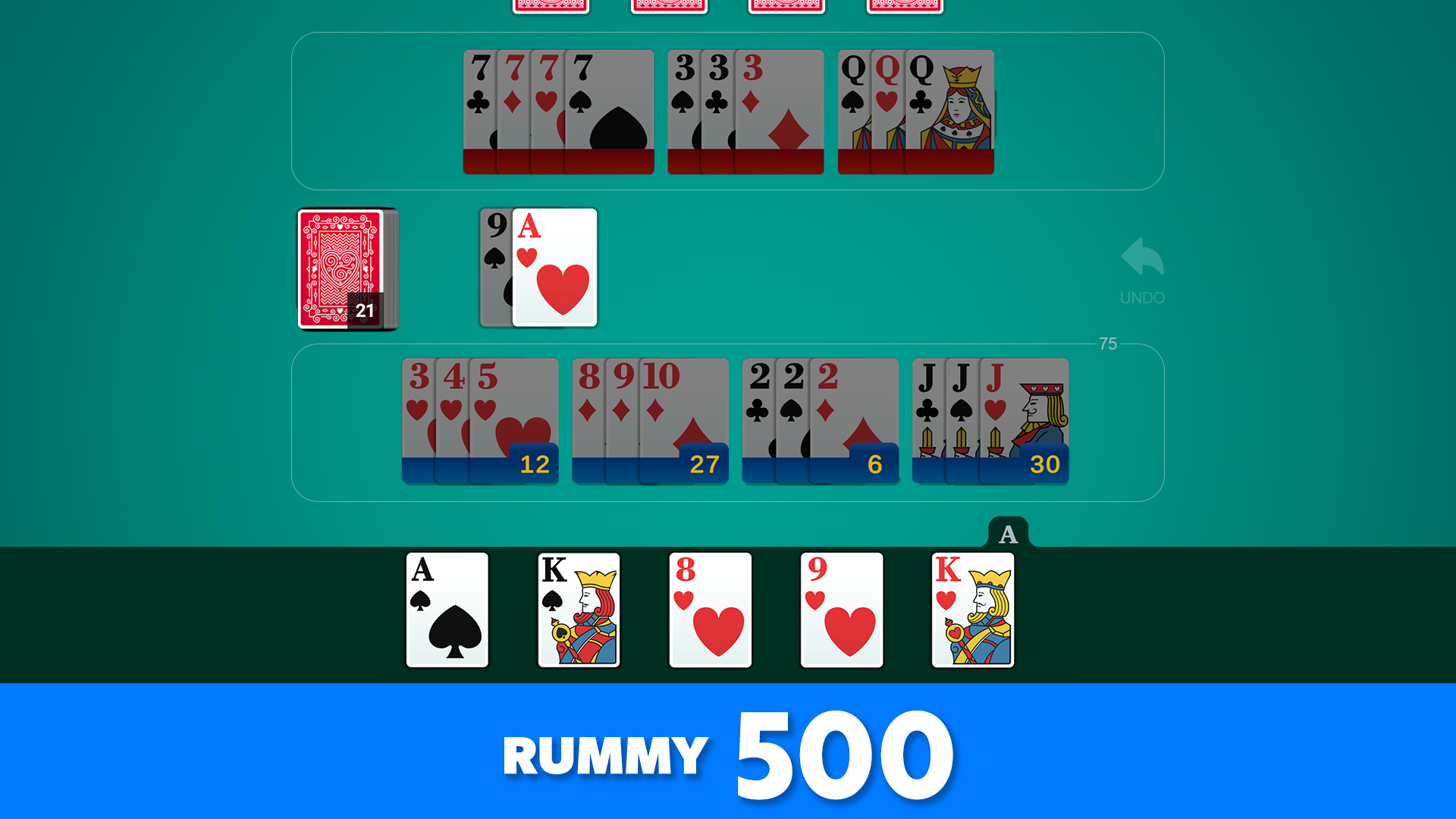 Rummy 500 - Card Game APK screenshot