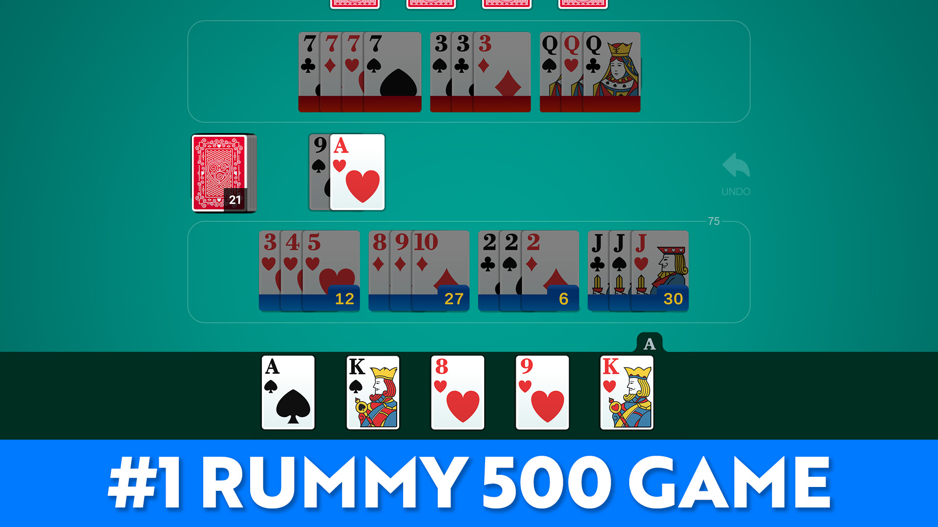 Rummy 500 - Card Game APK screenshot