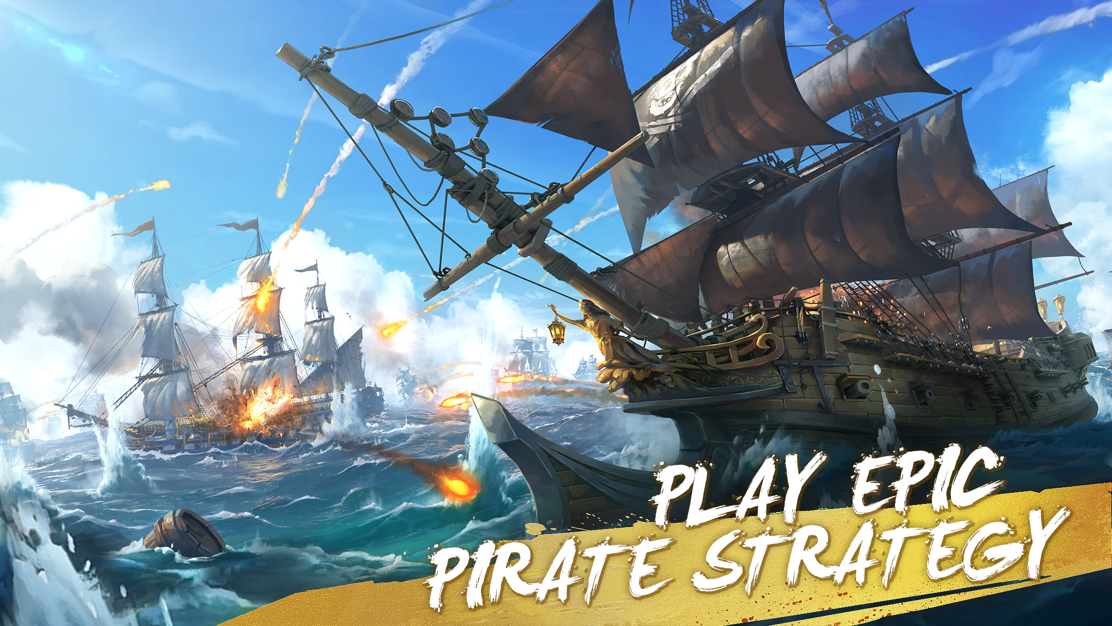 Sea of Conquest: Pirate War APK screenshot