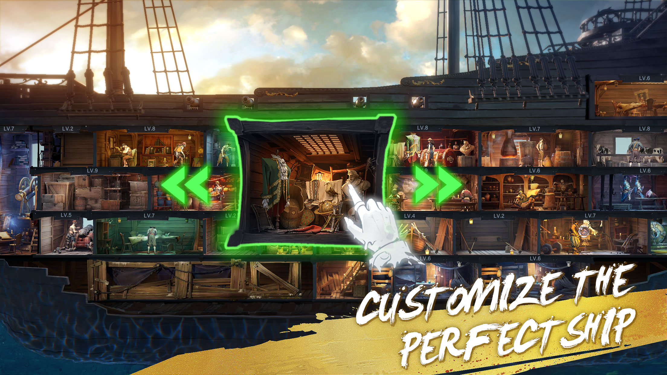 Sea of Conquest: Pirate War APK screenshot