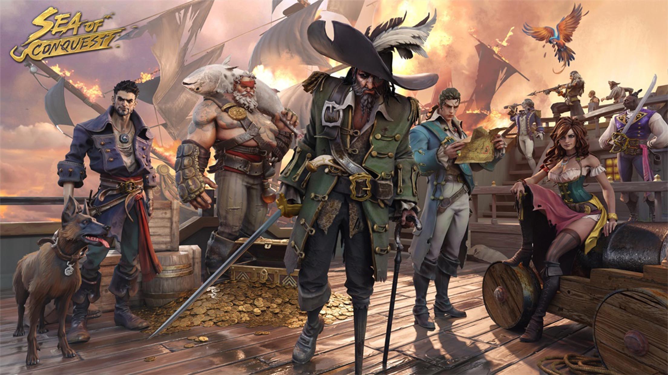 Sea of Conquest: Pirate War APK screenshot