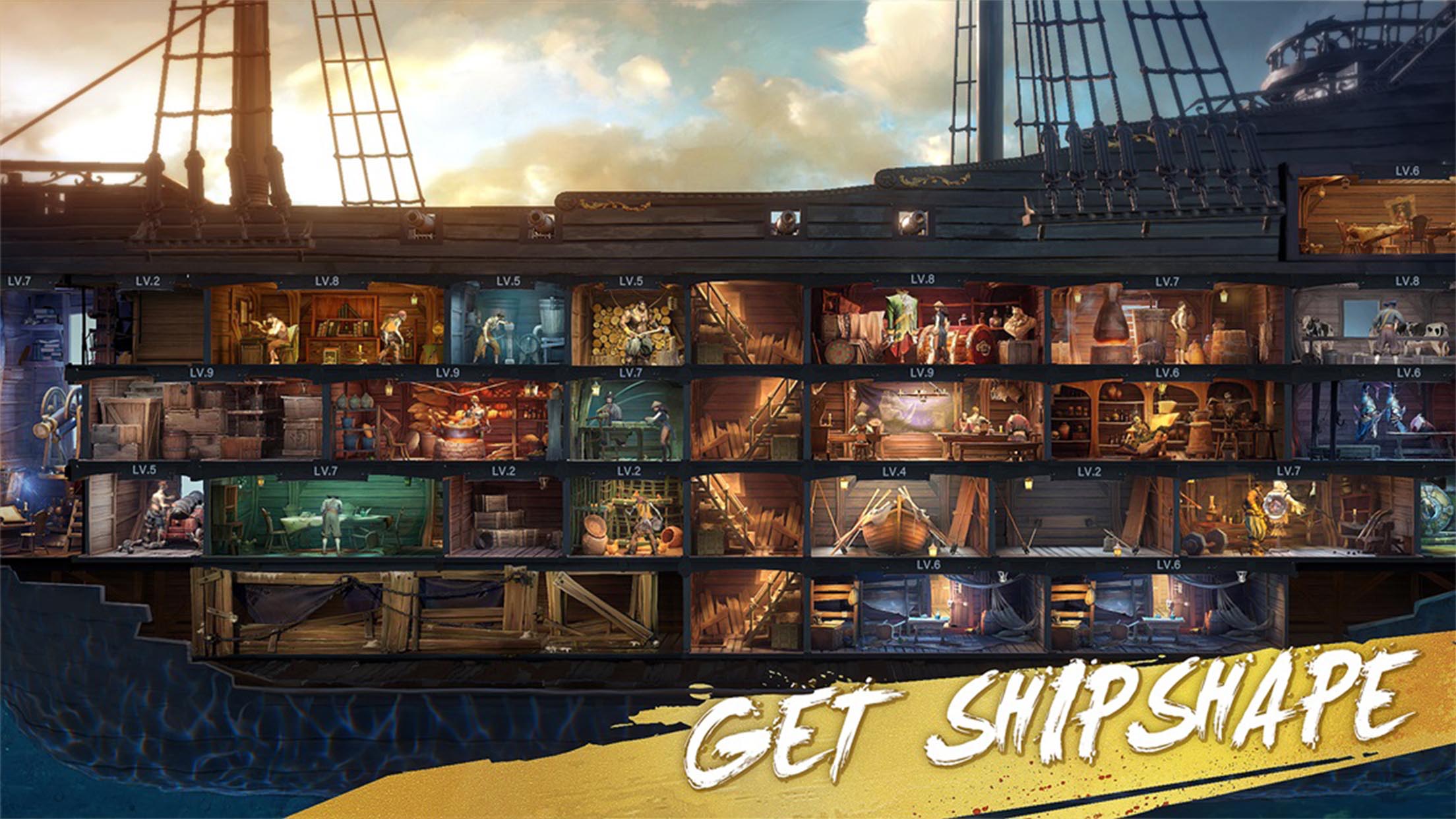 Sea of Conquest: Pirate War APK screenshot