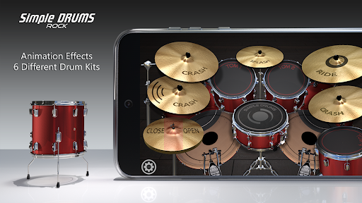 Simple Drums Rock - Drum Set APK screenshot