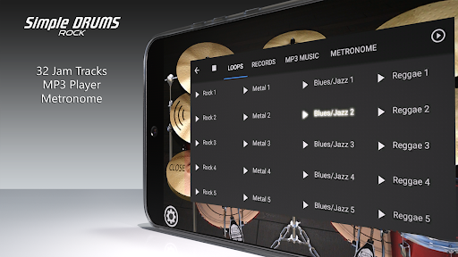 Simple Drums Rock - Drum Set APK screenshot