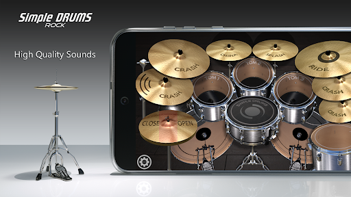Simple Drums Rock - Drum Set APK screenshot