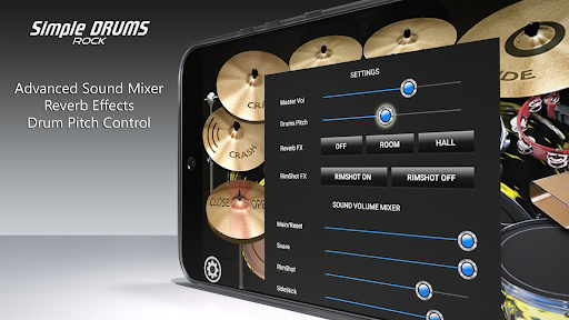 Simple Drums Rock - Drum Set APK screenshot