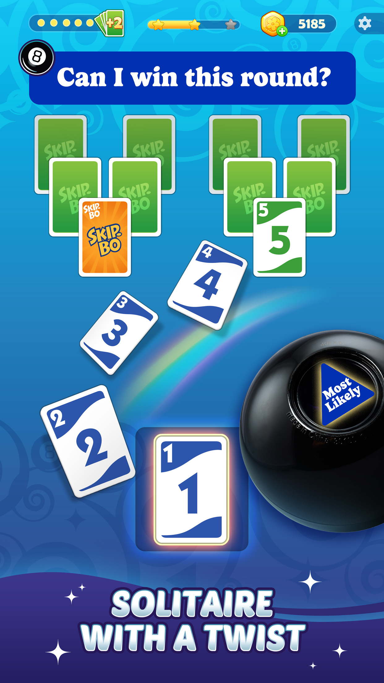 Skip-Bo™: Solitaire Card Game APK screenshot
