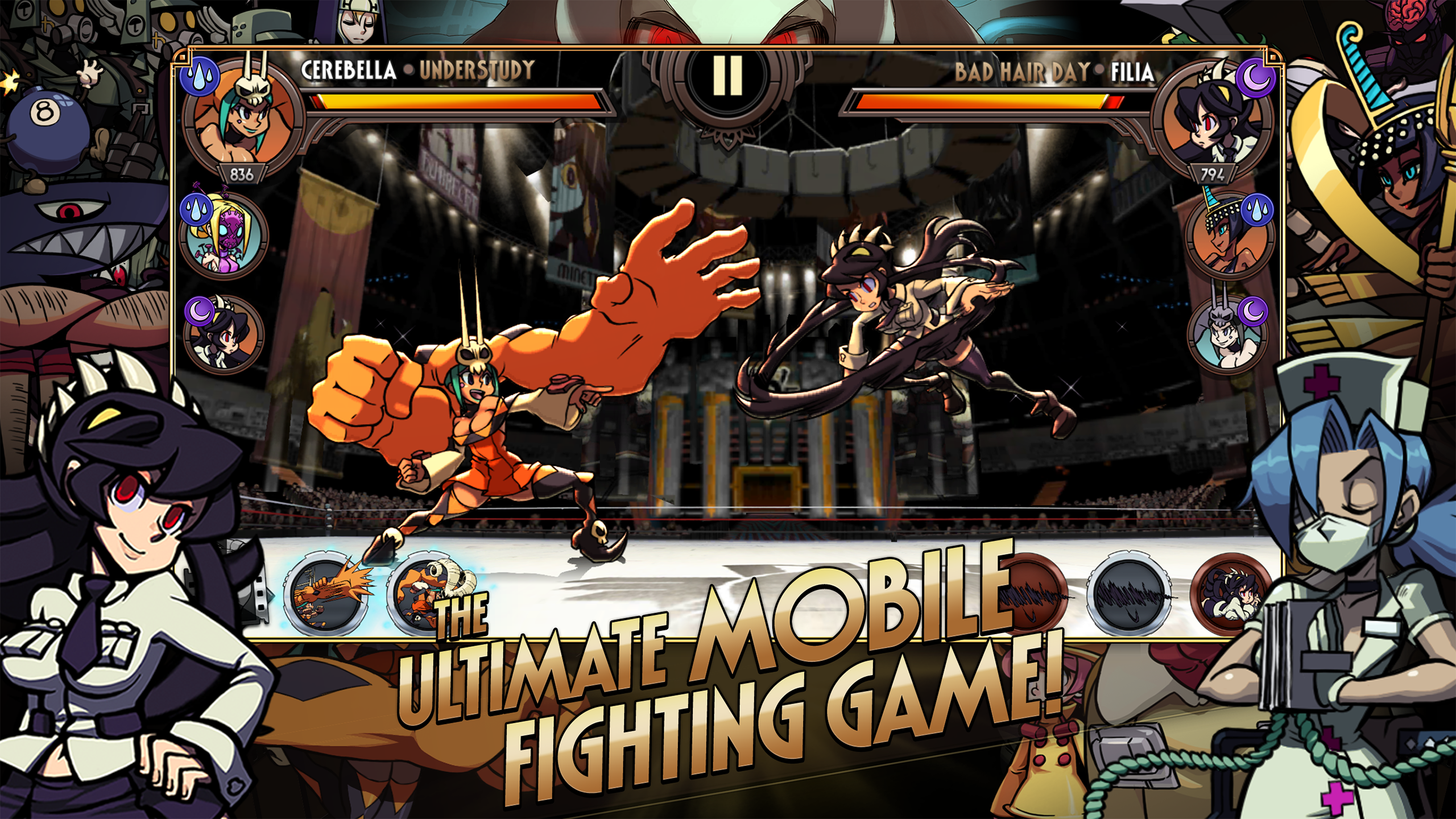 Skullgirls APK screenshot