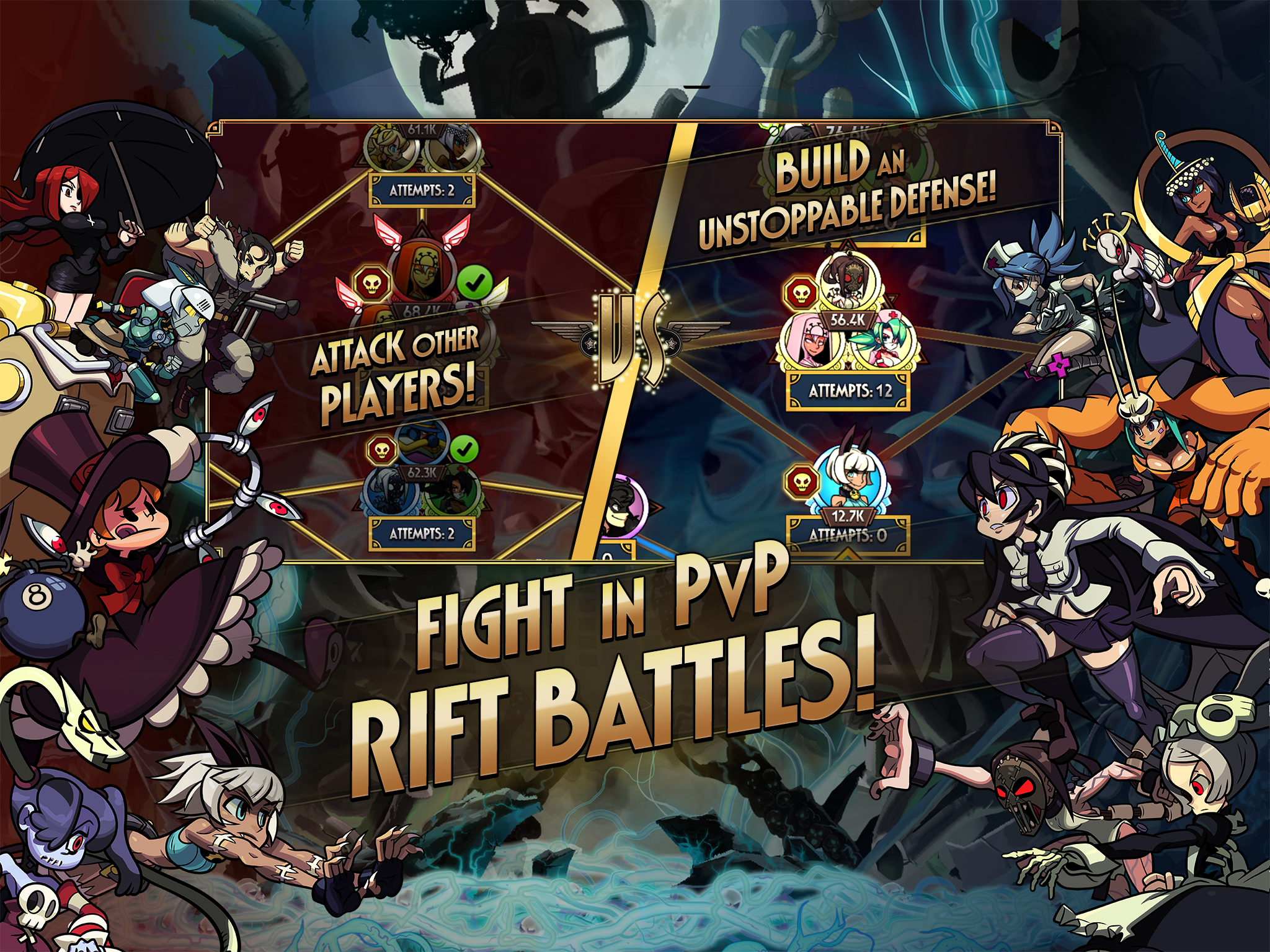 Skullgirls APK screenshot