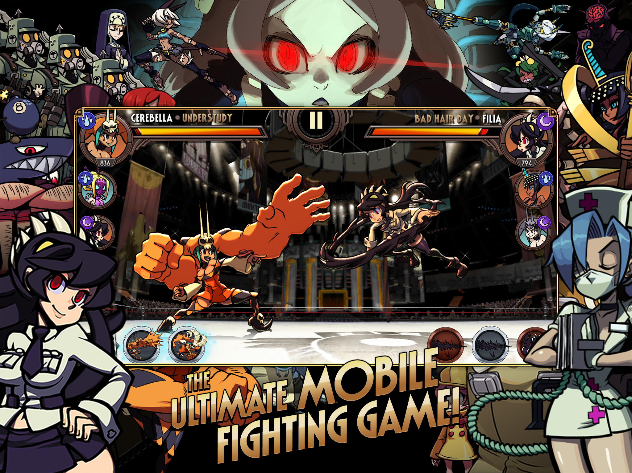 Skullgirls APK screenshot