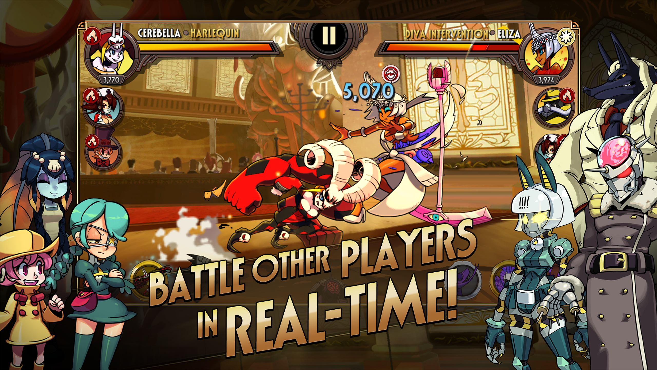 Skullgirls APK screenshot
