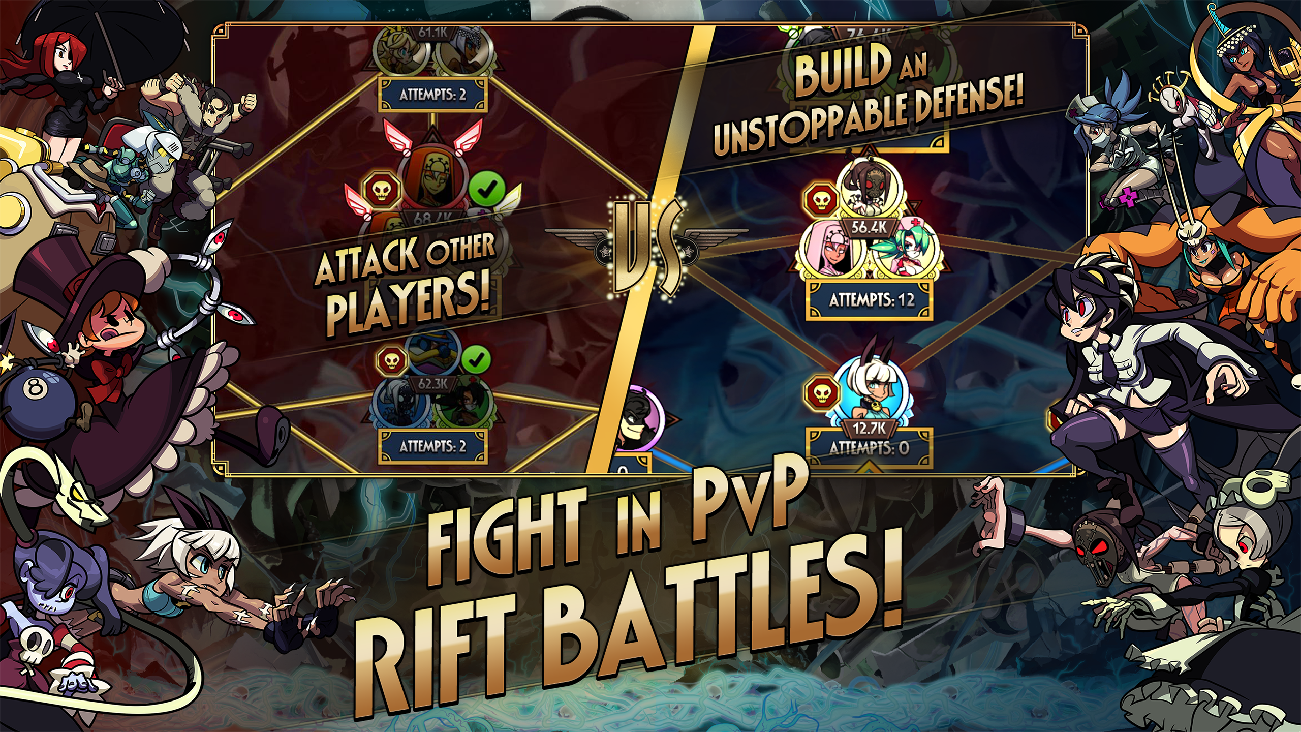 Skullgirls APK screenshot