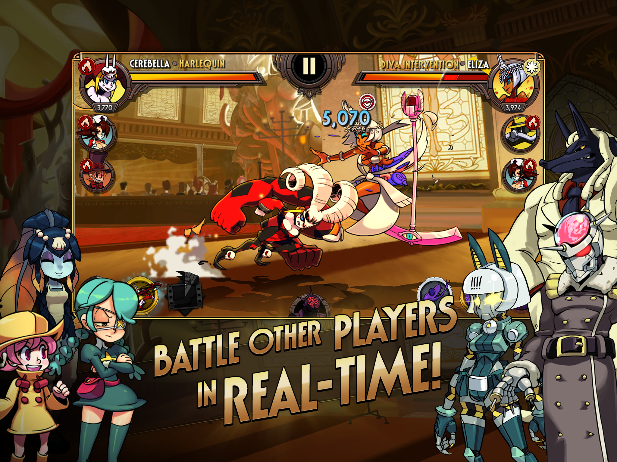 Skullgirls APK screenshot