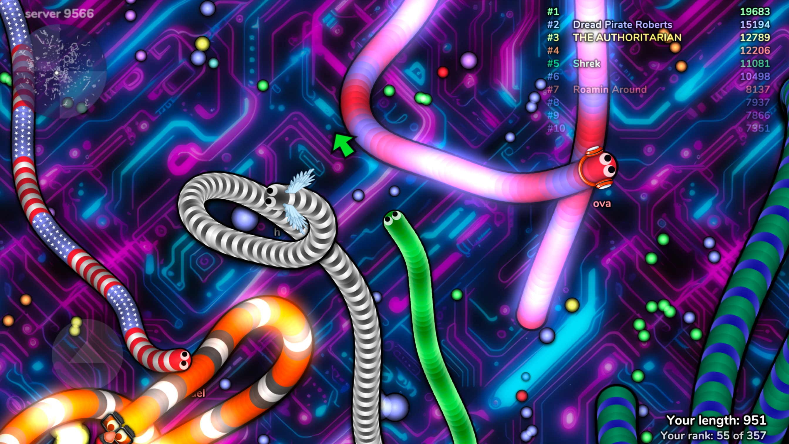 slither.io APK screenshot