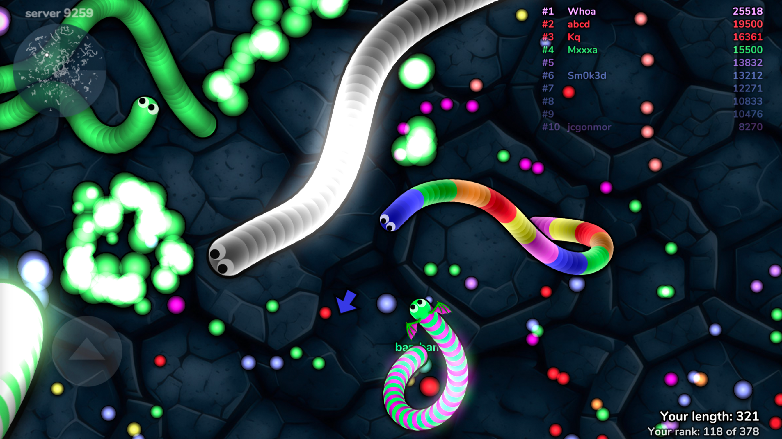 slither.io APK screenshot