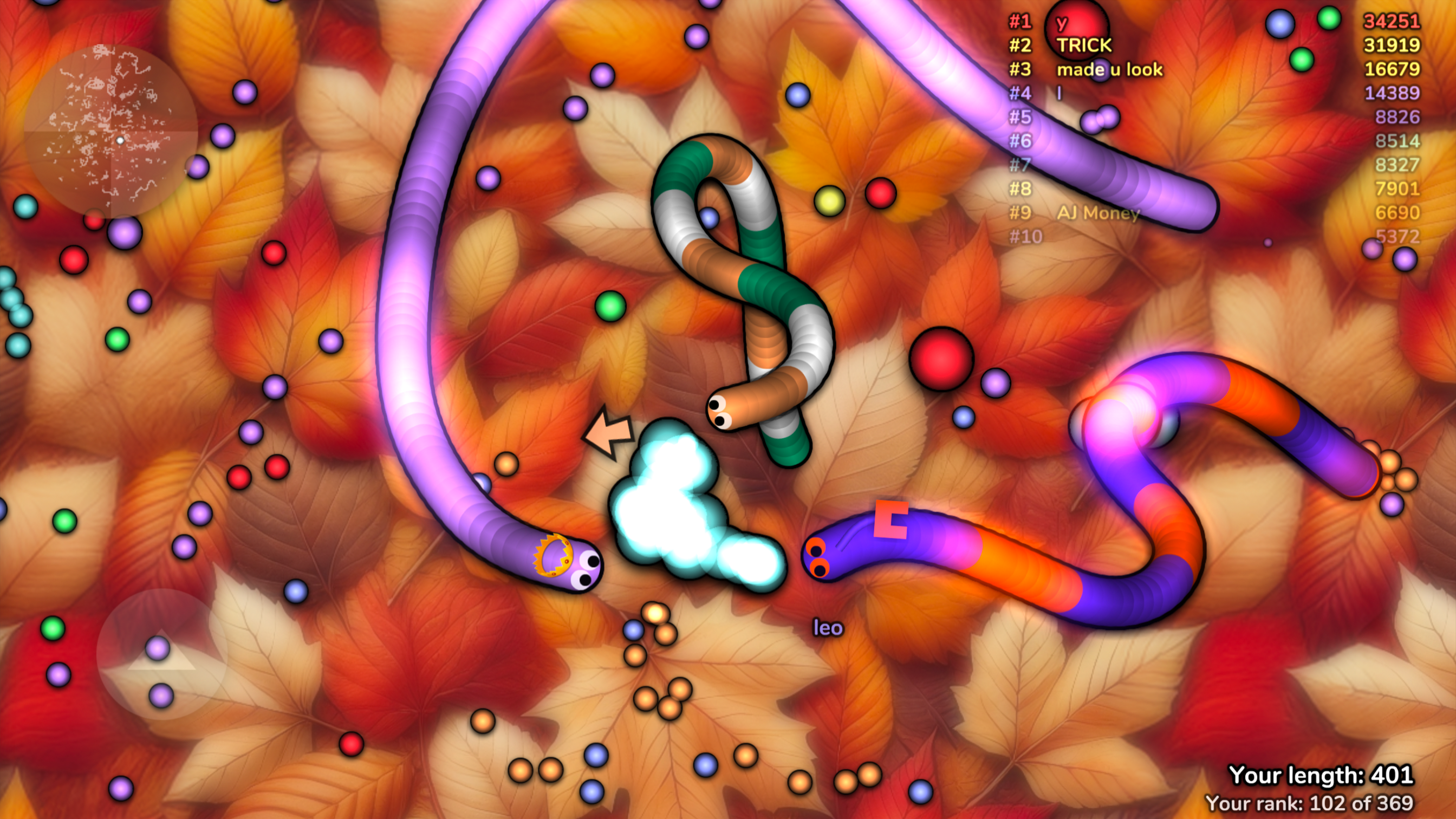 slither.io APK screenshot