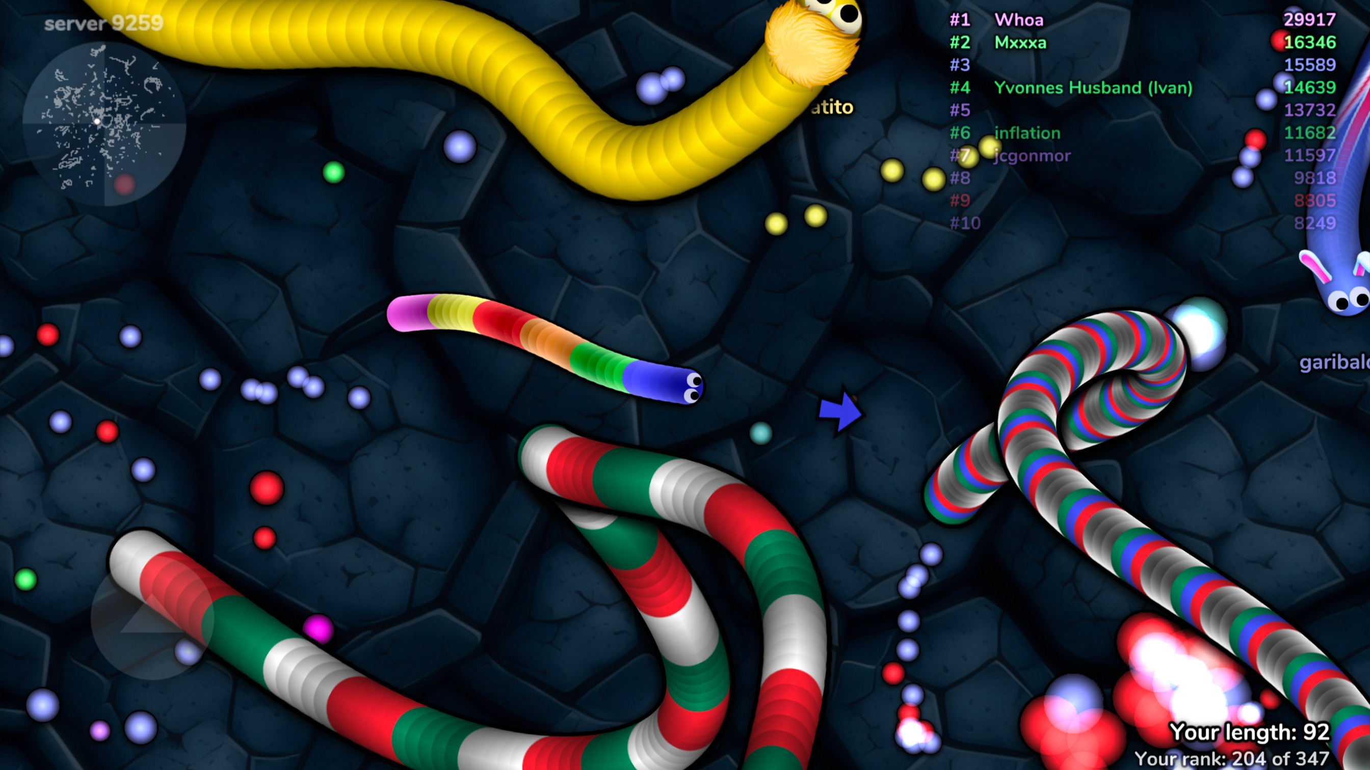slither.io APK screenshot
