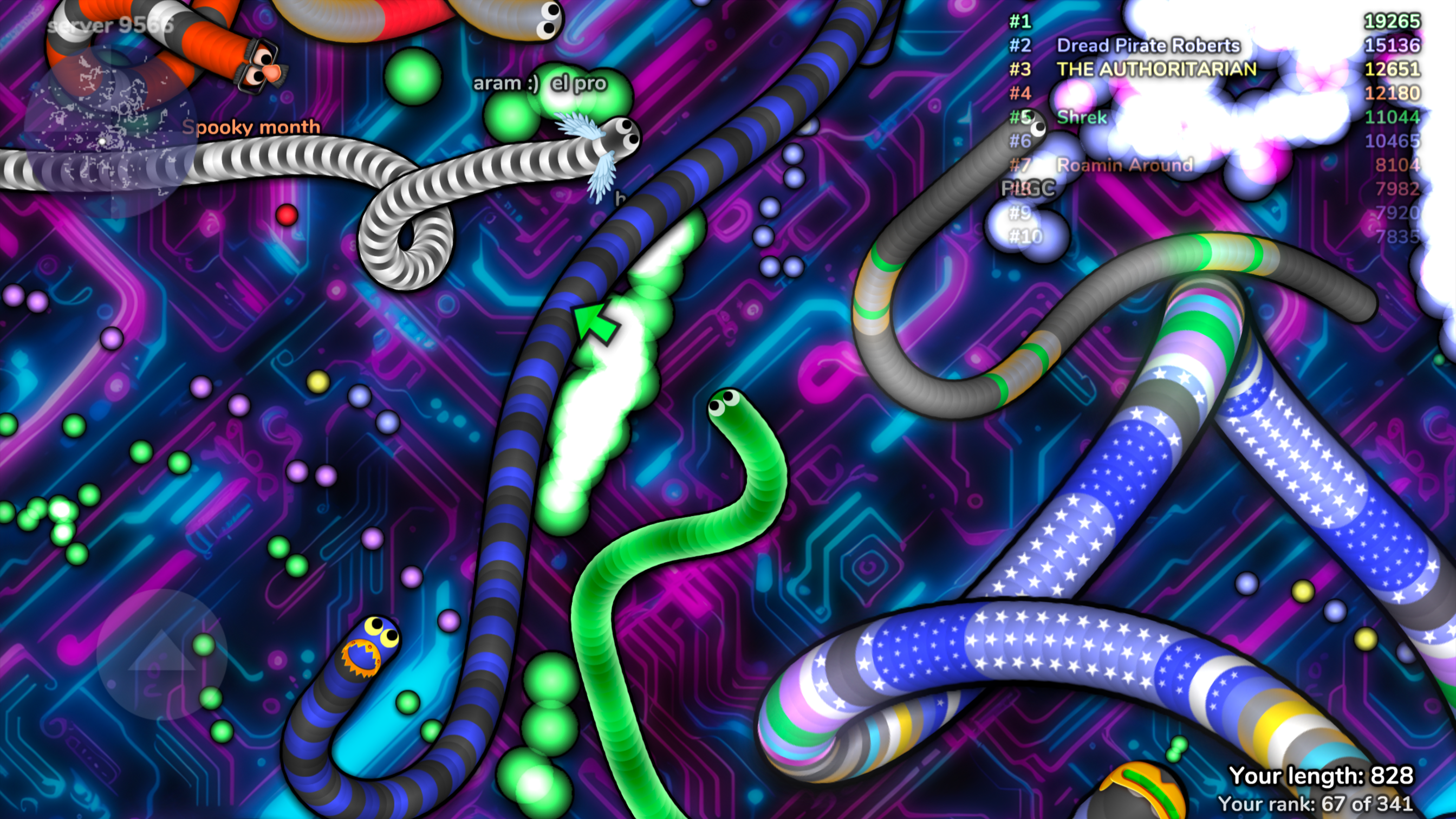 slither.io APK screenshot