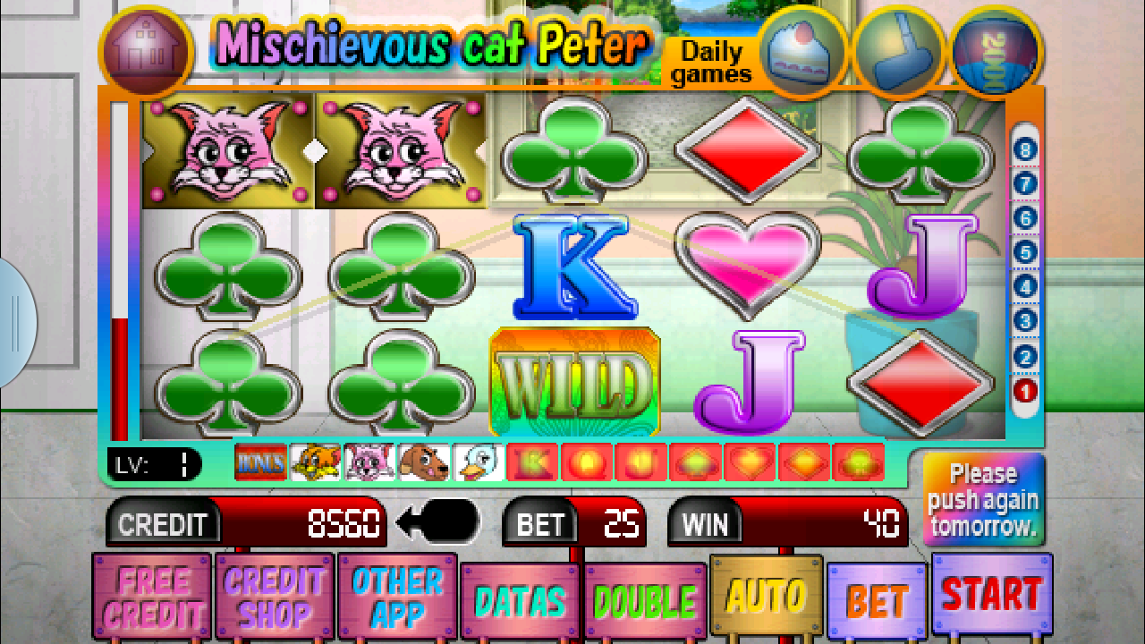 SLOT Mischievous Cat Peter screenshot