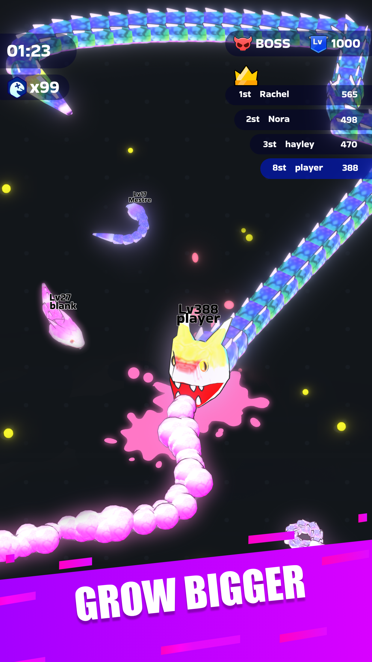 Snake Clash APK screenshot