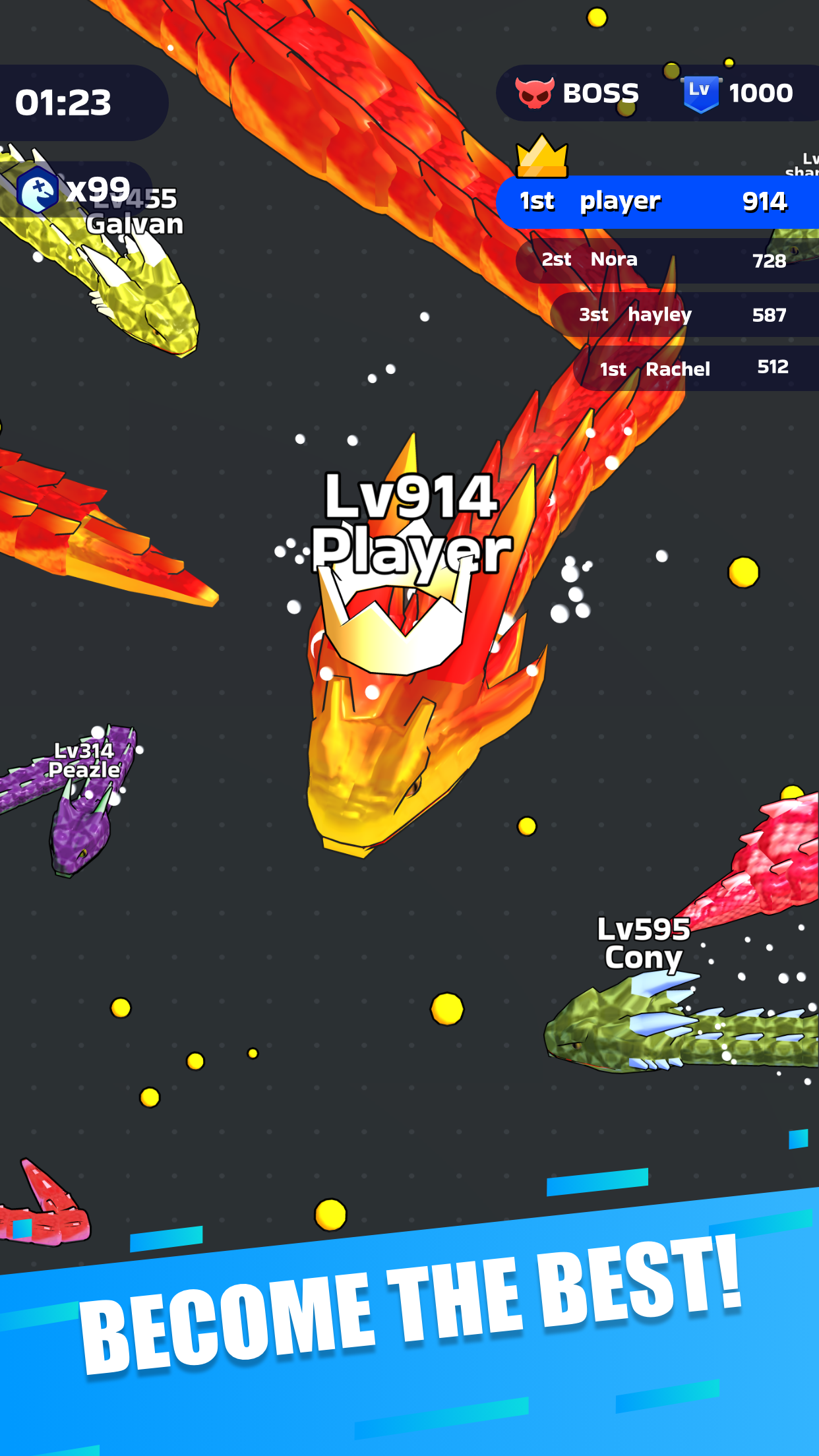 Snake Clash APK screenshot