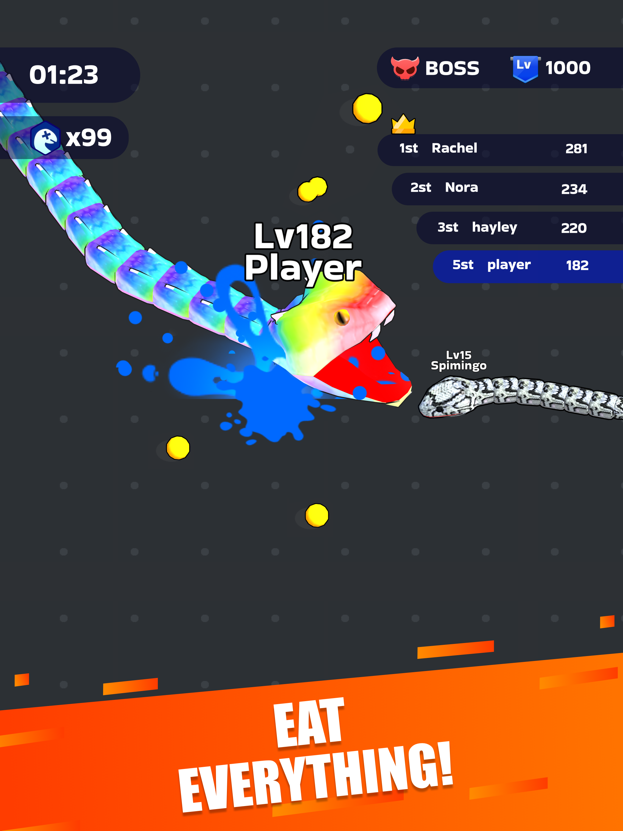 Snake Clash APK screenshot