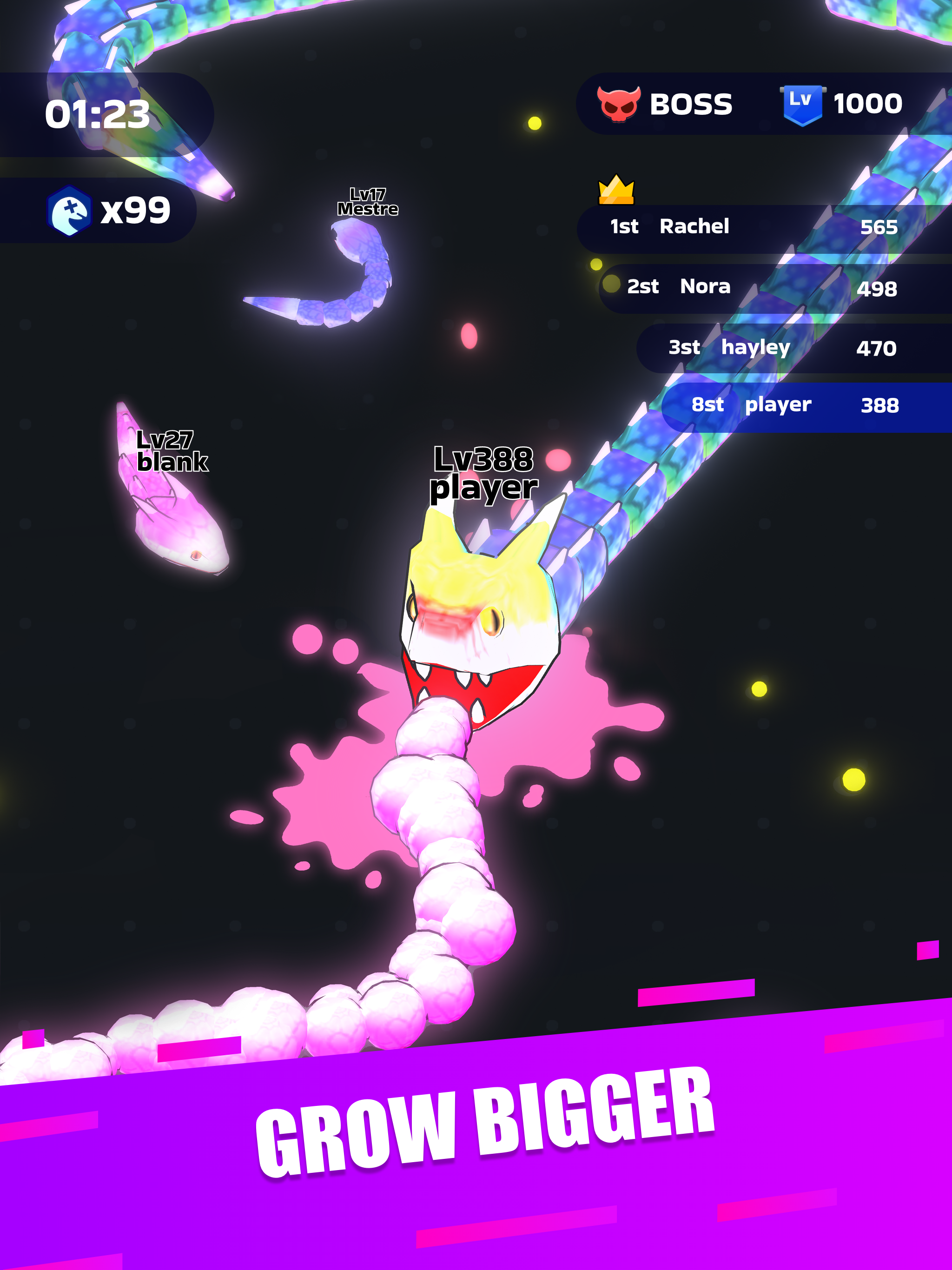 Snake Clash APK screenshot